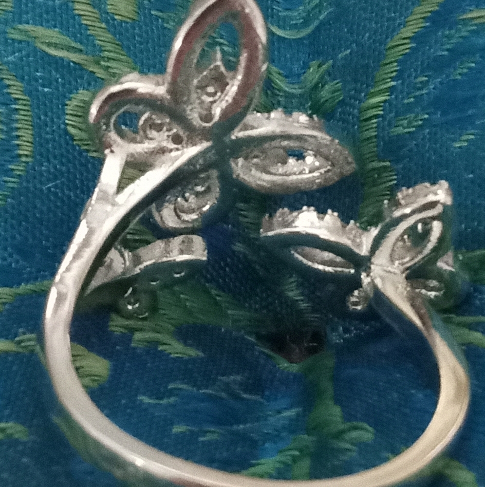 925 butterfly ring - Picture 5 of 6